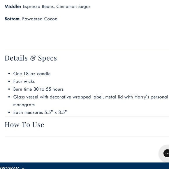 Homeworx Christmas Cappuccino Scented Candle - Picture 12 of 16